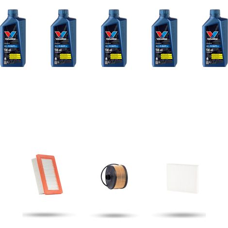 Kit tagliando 3 FILTRI e 5L OLIO compatibile con Renault Twingo III 0.9 GT 80kw Dal 2016 (1/5)