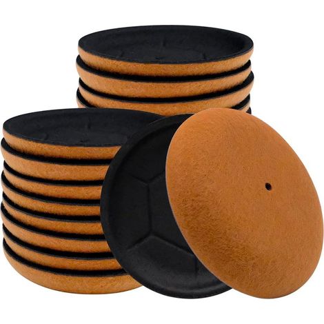 Patin Glisseur pour Meubles Lourds 20 Pièces Patins Feutre Anti Rayures et Silencieux 9 cm, Autocollants Ronds pour Déplacer Meubles Facilement sans Abîmer Le Plancher (1/5)