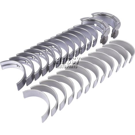 Cuscinetti di biella dell'albero motore, compatibilità 6 cilindri, ricambio originale 11217799970, progettati per motori N57D30, misura standard, materiale di alta qualità (1/5)