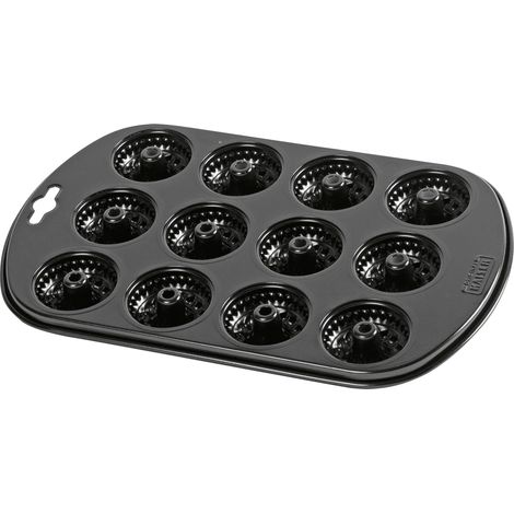 Kaiser Muffinform Création schwarz 29 cm 12 Tassen