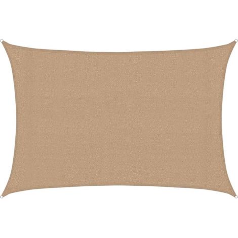 Maison Exclusive - Sonnensegel 160 g/m² Taupe 3x4 m HDPE