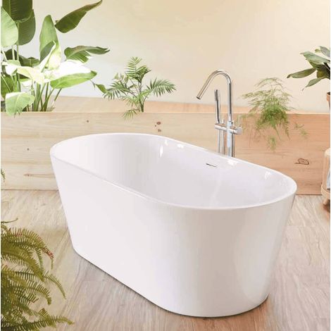 Freistehende Badewanne TORINO SANYCCES 170 cm (1/3)