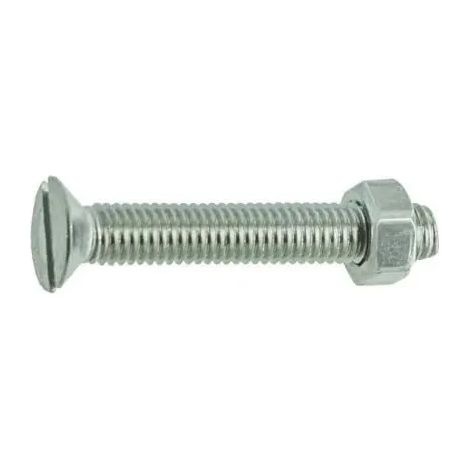 Bullone vynex a4 acciaio inox 4 mm 30 mm 18 pezzi