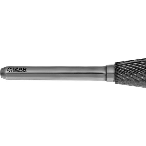 Fresa Rotativa Metal Duro Tipo N Cono Invertido - 9252 - 03,00X03,00 mm Dent.6 IZAR (1/3)