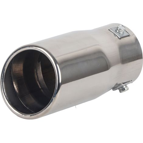 Silenciador de escape de acero inoxidable para automóviles - Fácil instalación sin soldadura (diámetro 55-65 mm)