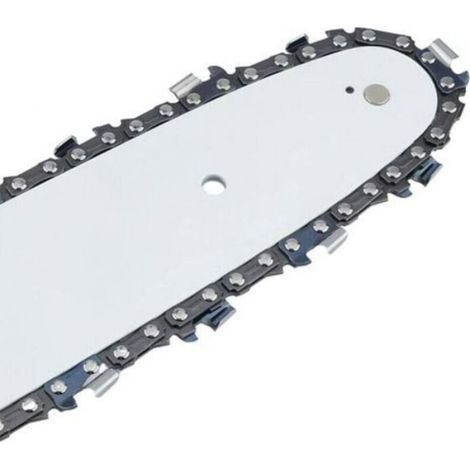 Lot de 3 Chaîne élagueuse, 40 maillons, faible rebond, guide 25 cm, pour perche télescopique (1/4)