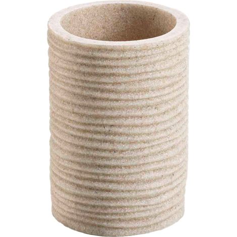 Gobelet - Effet strié Sable 7x10 cm (1/2)