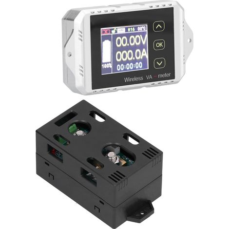 Testeur de capacité de batterie/voltmètre à contre-courant de Coulomb VAT-1050 avec écran couleur (1/5)