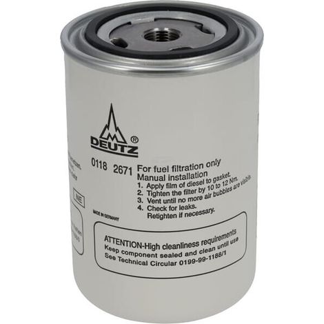 Kraftstofffilter DEUTZ 01182671