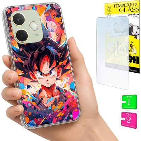 Custodia per Oppo A5 Pro con cover fotografica e vetro temperato 9H. (1/5)