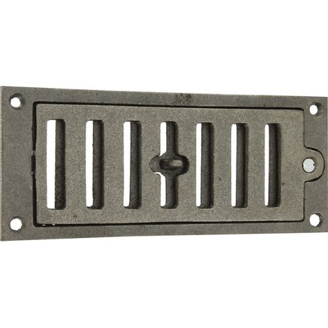Rejilla rectangular de fundición ajustable 180 x 75