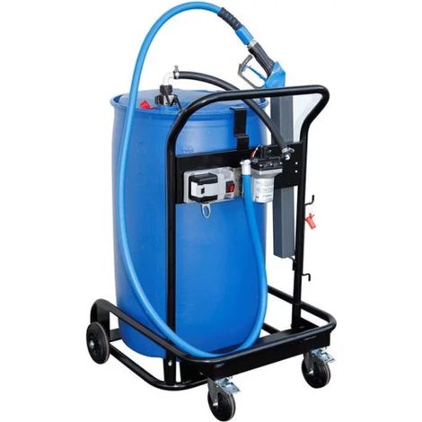 Unité de distribution AdBlue avec pompe 12V – Débit 5,5 L/min – Capacité 200 litres – Poids 28 kg – Pour ateliers VL – Cemo (1/3)