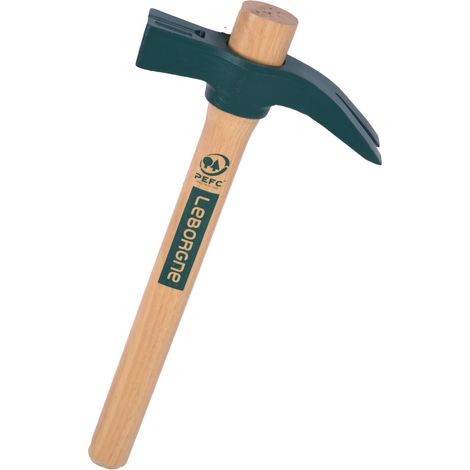 Marteau de Coffreur 0,7 kg, Porte-Clou en Acier Forgé et Trempé, Manche en Bois Certifié 100% PEFC, Outil Idéal pour les Professionnels et les Bricoleurs, Précision et Durabilité Assurées (1/2)