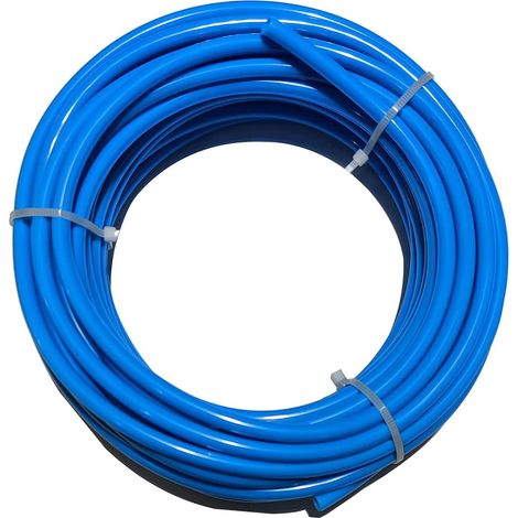12 Meter Polyurethane Blue Pneumatic Hose, PU Air Hose, 10mm OD x 0.8cm ID Without Fittings (1/5)