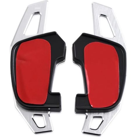 Argent - Palette de changement de vitesse pour volant de voiture, 2 pièces, pour VW GOLF GTI R GTD GTE MK7 7 (1/3)