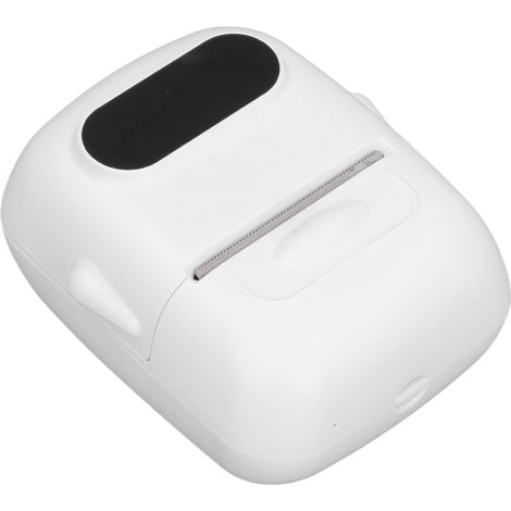 Imprimante d'étiquettes thermique Bluetooth, impression 203 dpi, imprimante thermique portable rechargeable avec 1 rouleau de papier (1/5)