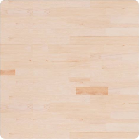 Dessus de table  Dessus de bureau  Plateau de table carré 90x90x2,5 cm Bois chêne massif non traité