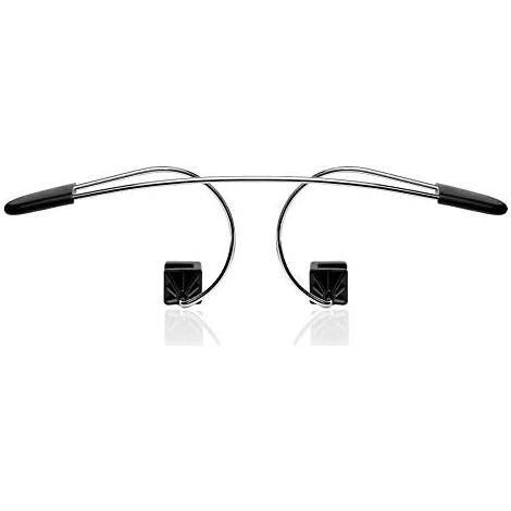Car Hanger Stainless Steel Adjustable Metal Clothes Hanger with Headrest Retaining Bars for Everyday Use and Travel, 640x, Black (1/5)