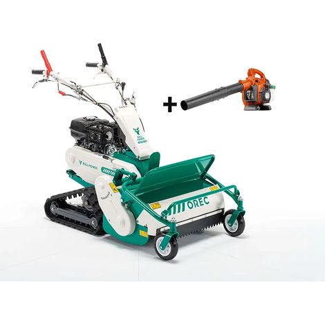 Broyeur de Végétaux Chenillé Orec HRC673 Moteur Honda - Rouge brique (1/5)