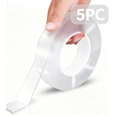 NanoTape Wiederverwendbares doppelseitiges transparentes Klebeband – 3M Klar (1/5)