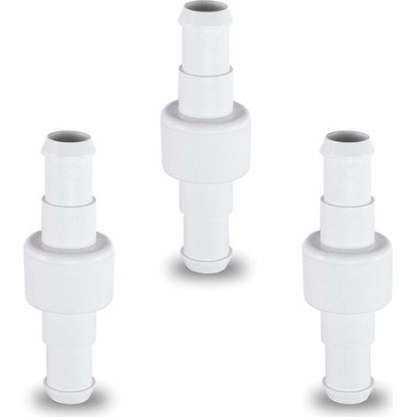 Drehbarer Schlauch für Poolreiniger mit Kugellager D20, Ersatz für Polaris 280 und 3900, 3er-Pack, weiß (1/5)