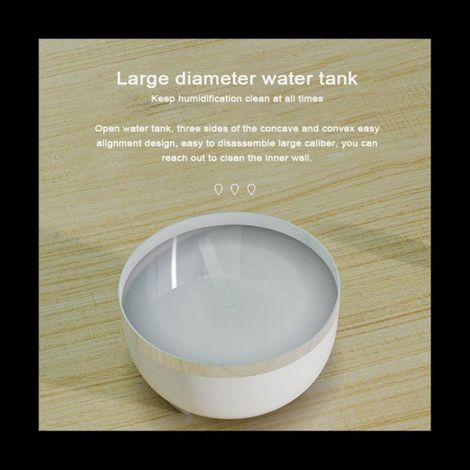 Humidificateur de Bureau Domestique avec Diffuseur Anti-Gravité Goutte D' New Smart (1/5)