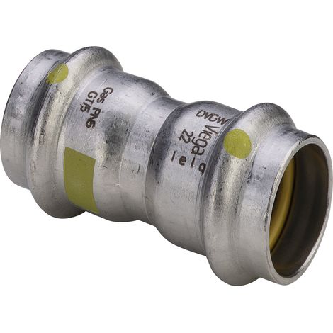 Manchon SC Sanpress Inox G 0215 pour gaz en acier inoxydable de 15 mm