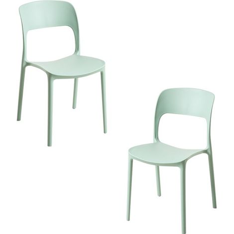 Packs Sillas Jardín - Pack 2 Sillas Inis - Celadón (1/5)