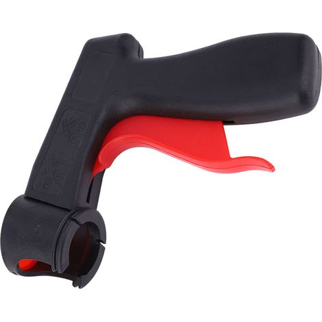 Poignée de pistolet ergonomique pour bombe de peinture aérosol (1/5)