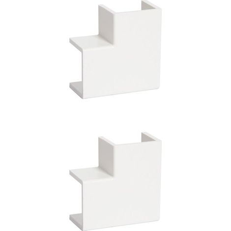 Conector en T para canaleta de 15 x 15 mm, blanco, paquete de 2, tehalit TEHALIT