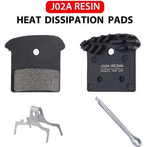 Convient aux plaquettes de frein à disque de VTT J02A en résine Ice Technology, ainsi qu'aux étriers de frein hydrauliques pour vélos SLX, Deore, XT, XTR, M8000, M9000, M9020, M987 et M985. (1/5)