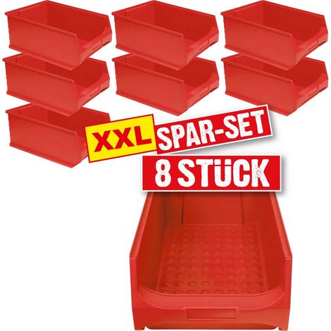 BRB 8 X Vision Box Profi lb 2, LxLxH 500 x 300 x 200 mm, contenu 21 L, rouge