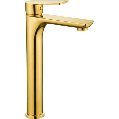Mexen Alfa robinet de lavabo haut, Or - 745710-50 (1/2)