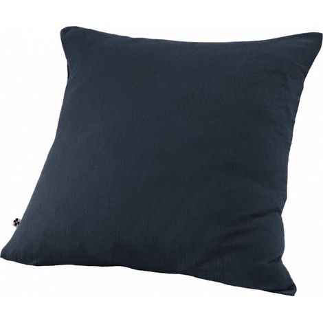 Taie d'oreiller "Gaïa" 60 x 60 cm & 50 x 70 cm "Gaze de Coton" - Gaïa Minuit - 60 x 60 cm - Gaia Minuit -