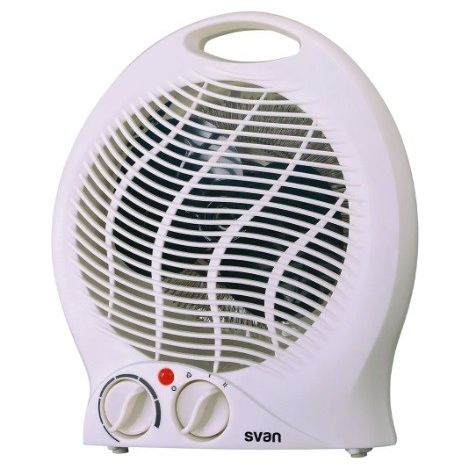Svan SCEV2000V Calefactor ventilador 2000W 2 niveles blanco