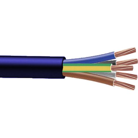 Cable FR-N1X6G3 sans halogène 5G25mm² (minimum 10m)