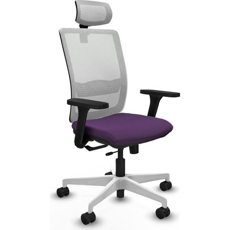 Chaise de bureau piqueras y crespo Haches accoudoirs réglables nylon (1/2)