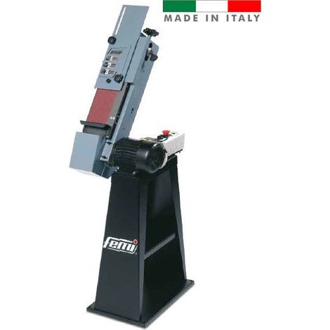 FEMI levigatrice industriale a nastro inclinabile con supporto - Trifase 900W Nastro 120 x 1500 mm - 8266132 (1/2)