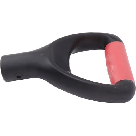 Manche de pelle ergonomique 3,2 cm, multifonction, robuste, poignée en D pour creuser et ratisser, outil de jardinage blanc (1/5)