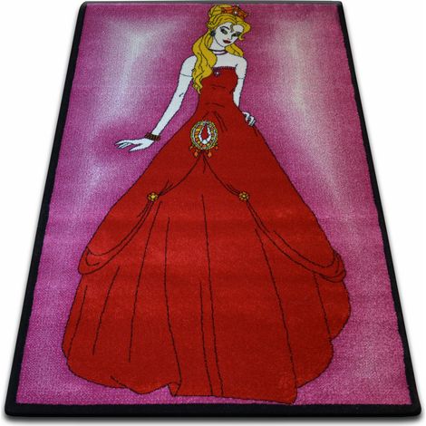 Carpet KIDS Princess pink C425 pink 280x370 cm