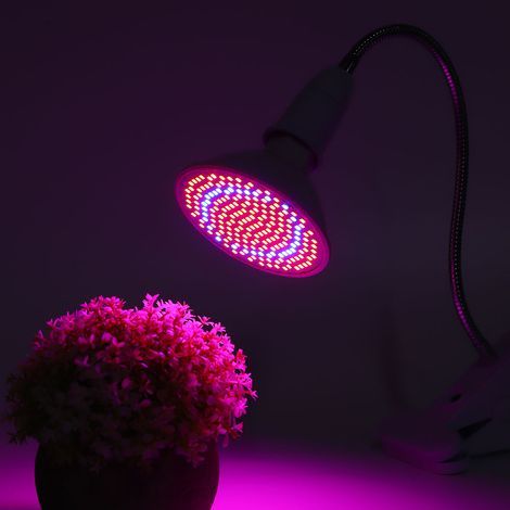 200-LED-Pflanzenleuchte, einflammig, für Garten und Gewächshaus, 85–265 V (1/5)