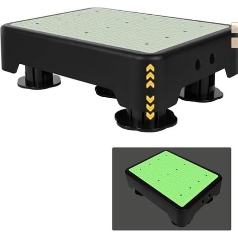 Marchepied antidérapant phosphorescent, aide à la montée et à l'entrée, marchepied réglable en hauteur, pour intérieur et extérieur, jusqu'à 200 kg, pour personnes âgées, enfants, voiture (1/5)
