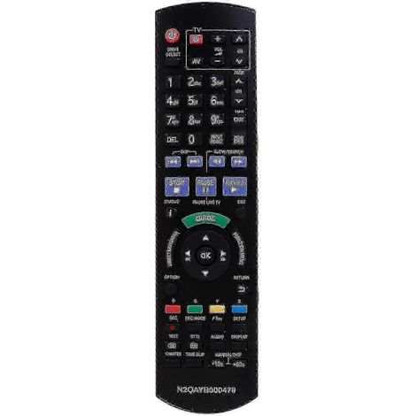 Télécommande IR6 de remplacement pour enregistreur Blu-ray Panasonic - N2QAYB000475 (1/5)