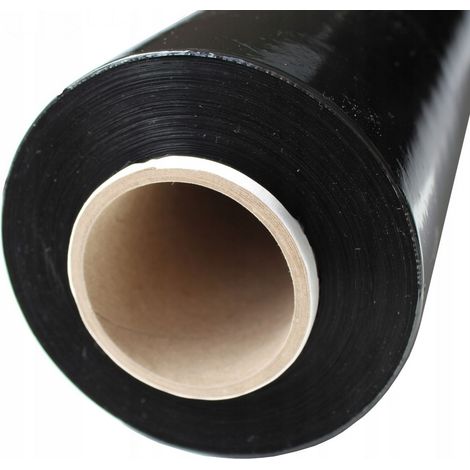 Stretchfolie 2XL Schwarz, extra stark und deckend