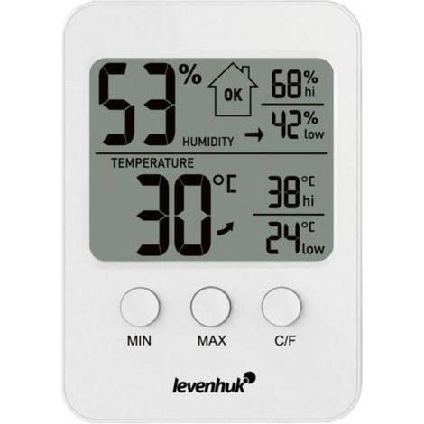 Levenhuk Wezzer BASE L30 Thermohygrometer weiss (1/2)