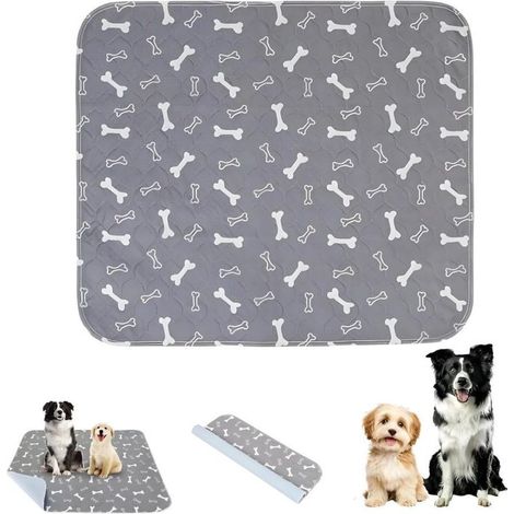 Tapis urinaire lavable avec phéromones, anti-odeurs et anti-fuite avec technologie de verrouillage, tapis d'entraînement antidérapant pour animal domestique pour cage, intérieur (1/5)