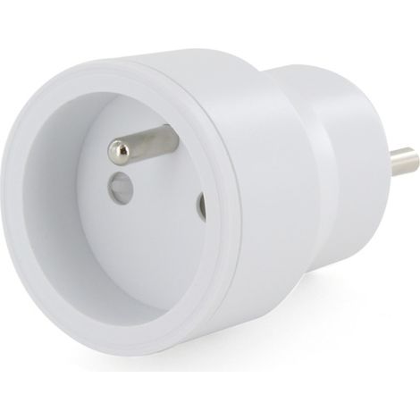 Prise de courant nano on/off 2300W – 2 phases – Indice de protection IP20 – Pour espaces confinés – DIO CONNECTED HOME (1/4)