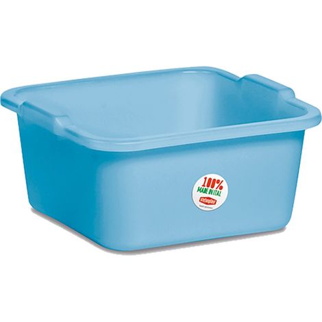 BACINELLA QUADRA STEFANPLAST PE LT 11 CM 34X34 H.CM 14 (1/5)
