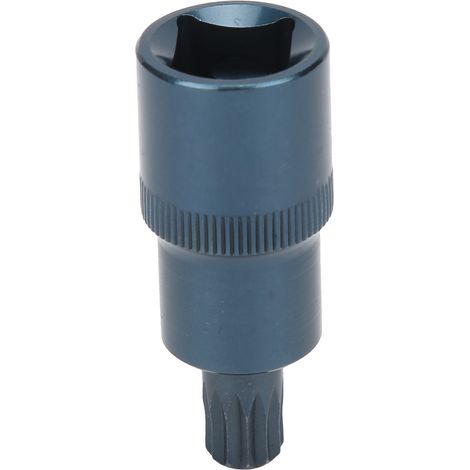 Schraubendreher-Steckschlüssel aus legiertem Stahl, brüniert, Schnellspanner, 12-kant, 1/2"-Antrieb, Bitadapter M10 (1/5)