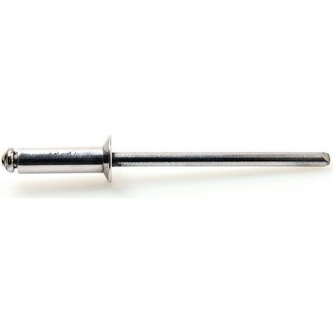 Rivet Aluminium TF 120° - Longueur: 12 - Diamètre: 4